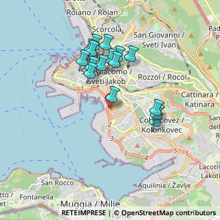 Mappa Via Italo Svevo, 34145 Trieste TS, Italia (1.6525)