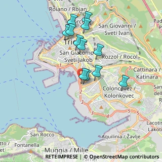 Mappa Via Italo Svevo, 34145 Trieste TS, Italia (1.69583)