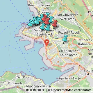 Mappa Via Italo Svevo, 34145 Trieste TS, Italia (1.9885)