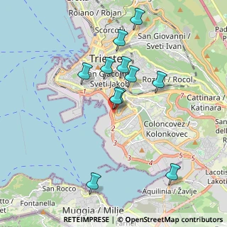 Mappa Via Italo Svevo, 34145 Trieste TS, Italia (1.77727)