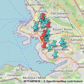Mappa Via Italo Svevo, 34145 Trieste TS, Italia (1.3185)