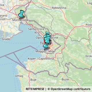 Mappa Via Italo Svevo, 34145 Trieste TS, Italia (8.72417)
