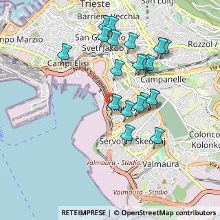 Mappa Via Italo Svevo, 34145 Trieste TS, Italia (0.9245)