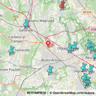 Mappa Via Masaccio, 21052 Busto Arsizio VA, Italia (7.33063)