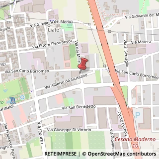 Mappa Via dei Mille, 7, 20811 Cesano Maderno, Monza e Brianza (Lombardia)