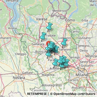 Mappa Via Pietro Colombo, 21057 Olgiate Olona VA, Italia (8.79813)