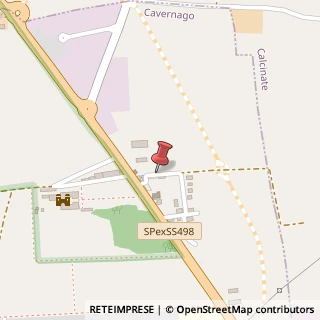 Mappa Via Oratorio, 24050 Cavernago BG, Italia, 24050 Cavernago, Bergamo (Lombardia)