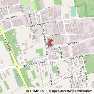Mappa Via Tonale, 102, 21050 Marnate, Varese (Lombardia)