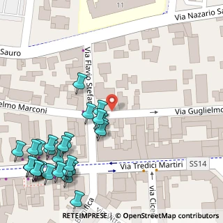 Mappa Via Guglielmo Marconi, 30027 San Donà di Piave VE, Italia (0.075)