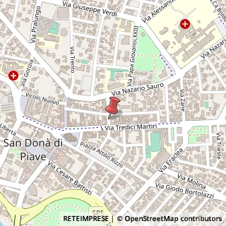 Mappa Via Flavio Stefani, 8, 30027 San Donà di Piave VE, Italia, 30027 San Donà di Piave, Venezia (Veneto)