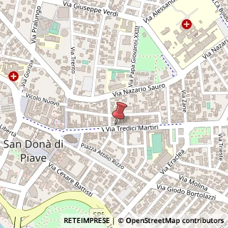 Mappa Via XIII Martiri, 47, 30027 San Donà di Piave, Venezia (Veneto)