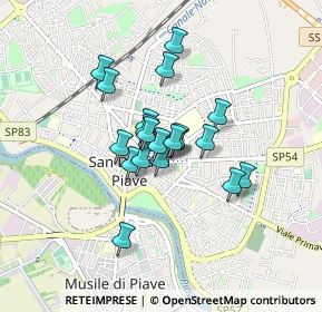 Mappa Via Flavio Stefani, 30027 San Donà di Piave VE, Italia (0.575)