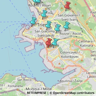 Mappa Via Carnaro, 34145 Trieste TS, Italia (2.41909)