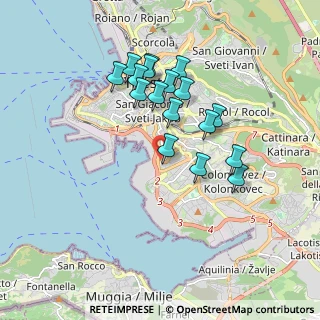 Mappa Via Carnaro, 34145 Trieste TS, Italia (1.59588)