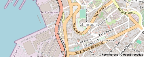 Mappa Trieste