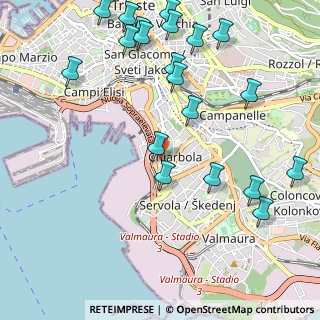 Mappa Via Carnaro, 34145 Trieste TS, Italia (1.3035)