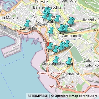 Mappa Via Carnaro, 34145 Trieste TS, Italia (0.893)