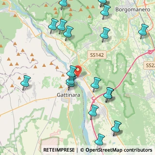 Mappa Via Vittorio Veneto, 28078 Romagnano Sesia NO, Italia (5.415)