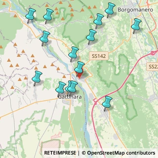 Mappa Via Vittorio Veneto, 28078 Romagnano Sesia NO, Italia (4.55)