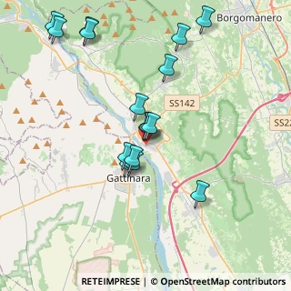 Mappa Via Vittorio Veneto, 28078 Romagnano Sesia NO, Italia (3.90313)