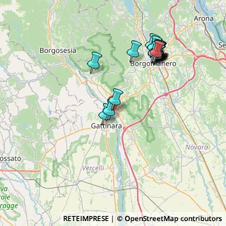 Mappa Via Vittorio Veneto, 28078 Romagnano Sesia NO, Italia (8.23526)