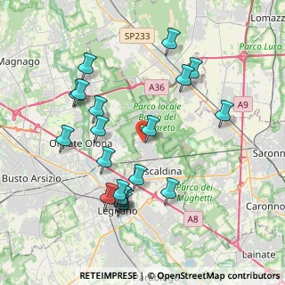 Mappa Via Papa Giovanni XXIII, 20027 Rescaldina MI, Italia (4.0515)