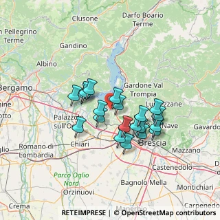 Mappa Via Giacomo Matteotti, 25050 Provaglio d'Iseo BS, Italia (10.6125)