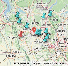 Mappa Via Greppi Paolo, 21057 Olgiate Olona VA, Italia (11.84417)