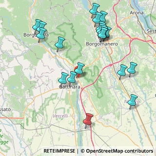 Mappa Via Verbano, 28078 Romagnano Sesia NO, Italia (9.5675)