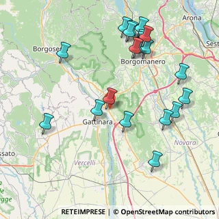 Mappa Via Verbano, 28078 Romagnano Sesia NO, Italia (9.251)