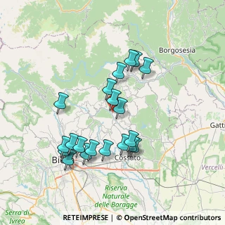 Mappa Via Molina, 13825 Valle Mosso BI, Italia (7.041)