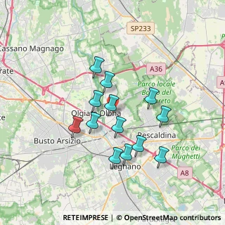 Mappa Via Tagliamento, 21050 Marnate VA, Italia (2.99923)