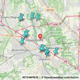 Mappa Via Tagliamento, 21050 Marnate VA, Italia (4.05)