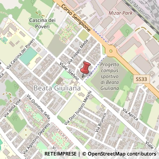 Mappa Via Minghetti, 33, 21052 Busto Arsizio, Varese (Lombardia)
