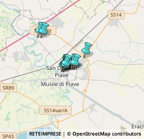 Mappa Via Divisione Julia, 30027 San Donà di Piave VE, Italia (1.60727)