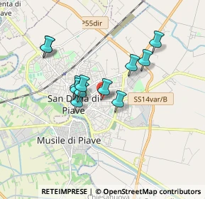 Mappa Via Divisione Julia, 30027 San Donà di Piave VE, Italia (1.4225)