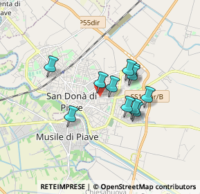 Mappa Via Divisione Julia, 30027 San Donà di Piave VE, Italia (1.28091)