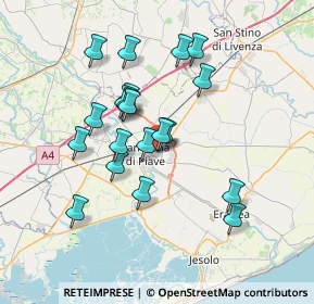 Mappa Via Divisione Julia, 30027 San Donà di Piave VE, Italia (6.2975)