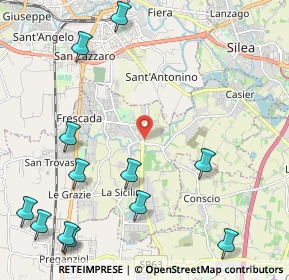 Mappa , 31030 Casier TV, Italia (2.92083)