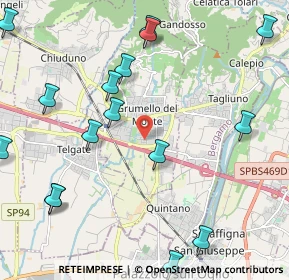 Mappa Via dei Videtti, 24064 Grumello del Monte BG, Italia (3.013)