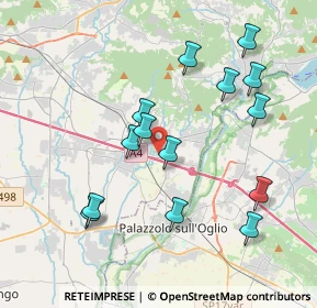 Mappa Via dei Videtti, 24064 Grumello del Monte BG, Italia (3.89571)