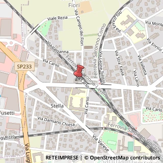 Mappa Via Angelo Volonterio, 49, 21047 Saronno, Varese (Lombardia)