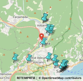 Mappa Via Vobarno, 25079 Vobarno BS, Italia (2.404)