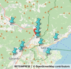 Mappa Via Vobarno, 25079 Vobarno BS, Italia (3.45455)