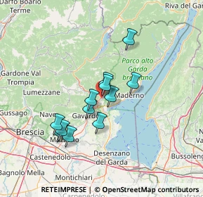 Mappa Via Vobarno, 25079 Vobarno BS, Italia (10.81583)
