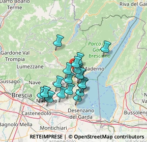 Mappa Via Vobarno, 25079 Vobarno BS, Italia (10.7185)