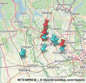 Mappa Via V Giornate, 21017 Samarate VA, Italia (10.05)