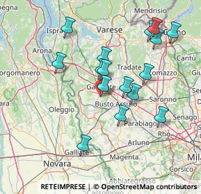 Mappa Via V Giornate, 21017 Samarate VA, Italia (14.34)