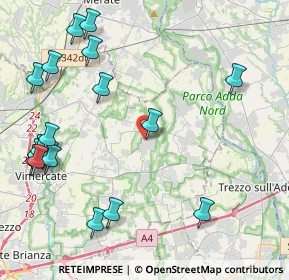 Mappa Via della Cooperazione, 20883 Mezzago MB, Italia (5.39333)