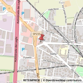 Mappa Via Varese, 194, 21047 Saronno, Varese (Lombardia)